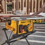 DEWALT Table Saw for Jobsites, 8-1/4 Inch, 15 Amp (DWE7485)