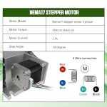 4th Axis CNC Rotary Table with Nema17 Motor