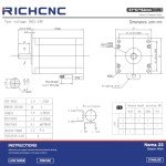 Nema 23 CNC Stepper Motor 311oz.in/2.2Nm