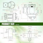 4th Axis CNC Rotary Table with Nema17 Motor