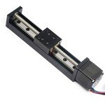 Mini Linear Rail Guide Slide Actuator with Stepper Motor