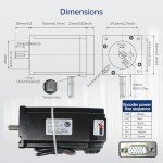 Nema 34 Closed Loop Servo Motor Kit for CNC