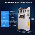 48V 25A Power Supply for CNC and More