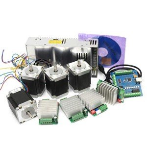 4 Axis CNC Kit with Nema23 Stepper Motors