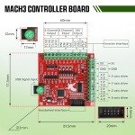 3 Axis CNC Controller Kit with Nema23 Motors