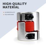 RATTMMOTOR 3-Pack Flexible Shaft Couplings for CNC