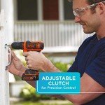 BLACK+DECKER 12V Max Lithium Drill Driver