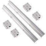 GUWANJI 1000mm Linear Guide Rails and Slide Blocks