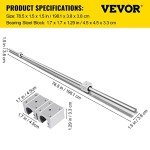 VEVOR Linear Rail Kit for DIY CNC Projects
