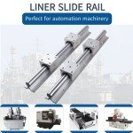 BEVDICNC SBR16 Linear Rails and Bearing Blocks