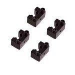 CNCYEAH 4PCS Fixed Ring Rail Limit Blocks