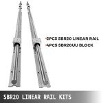 Vevor SBR20 Linear Rail Guide Set with Bearings