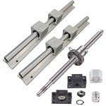 2PCS 1000mm SBR16 Linear Rail & SFU1605 Ball Screw