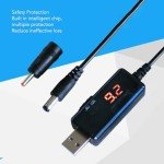 Power Bank Router Boost Cable with Digital Display