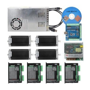 RATTMMOTOR 4 Axis CNC Controller Kit with Drivers
