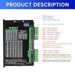 RATTMMOTOR 4 Axis CNC Controller Kit with Drivers