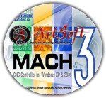 ArtSoft Mach3 CNC Control Software on USB Drive
