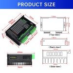 RATTMMOTOR 4 Axis CNC Controller Kit with Drivers