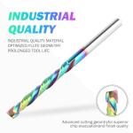 BINSTAK Up & Down Compression Router Bit, 1/4” Shank