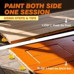 KATA Painting Pyramid Stands for Cabinet Doors