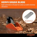 JORGENSEN 3.5" Mini Wood Hand Planer