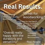 Rockler Work Bench Cookies with Work Grippers - 4 Pack