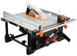 WEN TT0811 11-Amp 8.25-Inch Compact Benchtop Jobsite Table Saw, Black