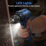 12V Cordless Drill Set with 42 Accessories