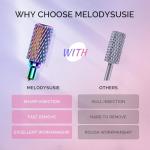 MelodySusie 7-Piece Nail Drill Bits Set