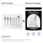 MelodySusie 7-Piece Nail Drill Bits Set