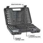 BLACK+DECKER 109-Piece Drill and Screwdriver Bit Set
