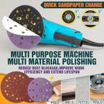 Electric Random Orbital Sander with Brushless Motor