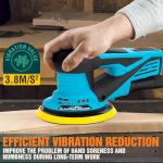 Electric Random Orbital Sander with Brushless Motor