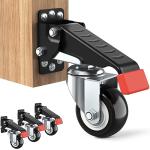 Heavy Duty Workbench Caster Wheels - 4 Pack