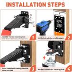 Heavy Duty Workbench Caster Wheels - 4 Pack