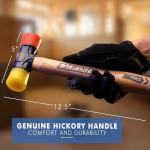 ESTWING 12 oz Double-Face Rubber Mallet