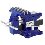 WORKPRO 4-1/2" Swivel Bench Vise for Woodworking