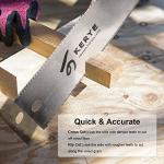 KERYE 9.5-Inch Japanese Pull Saw with Replaceable Blade