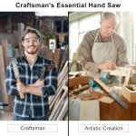 Frocopo 6-Inch Japanese Pull Saw with Non-Slip Handle