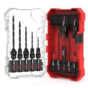 EZARC 15-Piece Countersink Drill Bit Set
