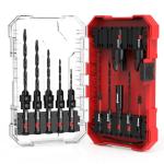 EZARC 15-Piece Countersink Drill Bit Set