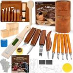 32-Piece Wood Carving Tool Kit for Beginners