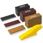 90PCS Mini Detail Sander Kit with Sandpaper