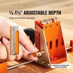 VEVOR Pocket Hole Jig Kit with 34 Pieces