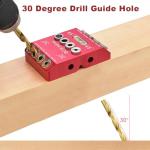 Angle Drill Guide Jig for Precision Woodworking