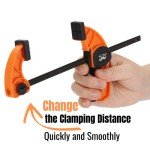 Mr. Pen- Bar Clamps For Woodworking, 6", 2 Pack, Clamp/Spreader, Quick Grip Clamps, Woodworking Clamps, Bar Clamps, Quick Clamps, Trigger Clamp, Quick Clamps for Woodworking