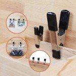 Amazon Basics 20-Piece Steel Spring Clamp Set, 15 Pack of 3/4-Inch, 5 Pack of 1-Inch, Black/Silver