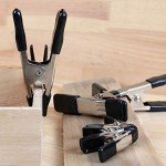 Amazon Basics 20-Piece Steel Spring Clamp Set, 15 Pack of 3/4-Inch, 5 Pack of 1-Inch, Black/Silver