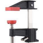 Bessey BESSEY GSCC4PK-C Clamp Set for Woodworking, F-style with Wood Handle, Replaceable Pads, 2 x 6 In and 2 x 12 In, 600 lb, Red/Black/Silver