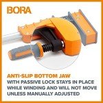 Bora 50" Parallel Clamp Set, 2 Pack of Woodworking Clamps with Rock-Solid, Even Pressure, 571150T